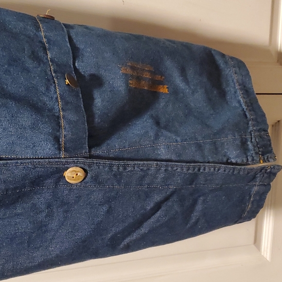 On The Rocks California Women's Denim Button-Down Long Sleeve & Skirt - Medium - Picture 7 of 11